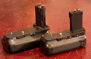Battery Grips for Canon DSLR cameras